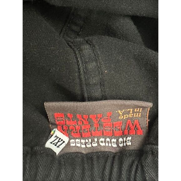 Big Bud Press Black Western Pants Sz: 1XL - Picture 3 of 5